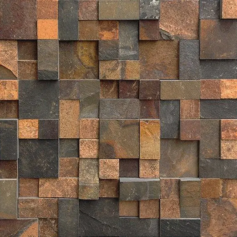 Textura em close da Ferro Mosaico