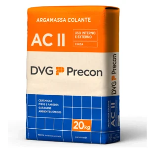 central dos pisos contagem arg prc ac2 argamassa acii cinza 20kg precon