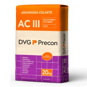 central dos pisos contagem arg prc ac3 argamassa aciii cinza 20kg precon