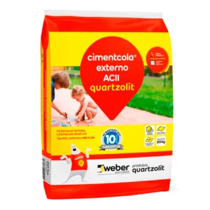 central dos pisos contagem arg qtz ac2 argamassa acii cinza 20kg quartzolit
